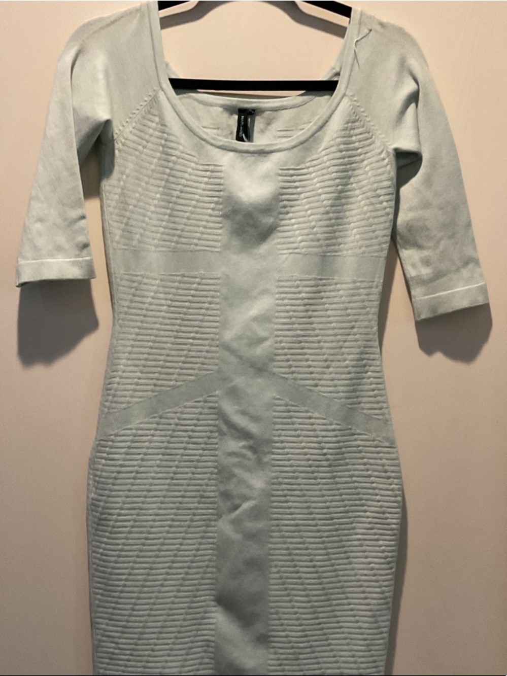 Marciano Mint Midi Scoop-Neck Dress - Picture 3 of 5
